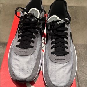 Nike Gray and Black Athletic Shoes